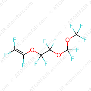 Ethene, 1-[2-[difluoro(trifluoromethoxy)methoxy]-1,1,2,2-tetrafluoroethoxy]-1,2,2-trifluoro (CAS: 39654-39-2)