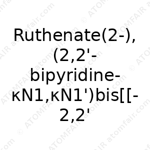 Ruthenate(2-), (2,2'-bipyridine-κN1,κN1')bis[[2,2'-bipyridine]-4,4'-dicarboxylato(2-)-κN1,κN1']-, (OC-6-21)-, hydrogen hexafluorophosphate(1-) (1:4:2) (CAS: N/A)