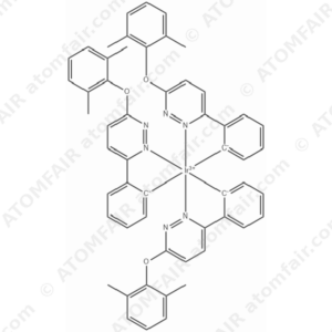Tris[3-(2,6-dimethylphenoxy)-6-phenylpyridazine] iridium(III) (CAS: 1542693-87-7)