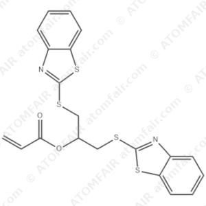 1,3-bis(benzo[d]thiazol-2-ylthio)propan-2-yl acrylate (CAS: 846046-61-5)