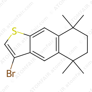 Naphtho[2,3-b]thiophene, 3-bromo-5,6,7,8-tetrahydro-5,5,8,8-tetramethyl (CAS: 2647492-94-0)