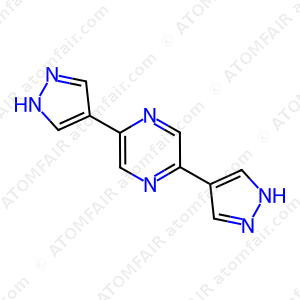 2,5-Di-1H-pyrazol-4-ylpyrazine (CAS: 2639294-75-8)