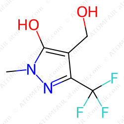1H-Pyrazole-4-methanol, 5-hydroxy-1-methyl-3-(trifluoromethyl) (CAS: 2385518-85-2)