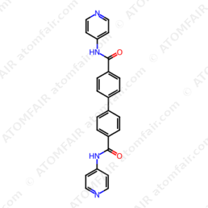 [1,1'-Biphenyl]-4,4'-dicarboxamide, N4,N4'-di-4-pyridinyl (CAS: 1381886-63-0)