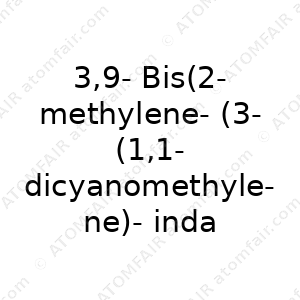 3,9-Bis(2-methylene-(3-(1,1-dicyanomethylene)-indanone))- 5,5,11,11-tetrakis(3-hexylphenyl)-dithieno[2,3-d:2',3'-d']-s-indaceno[1,2-b:5,6-b']-dithiophene (CAS: N/A)