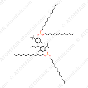 butylidenebis[2-tert-butyl-5-methyl-p-phenylene]-P,P,P',P'-tetratridecylbis(phosphine) (CAS: 13003-12-8)