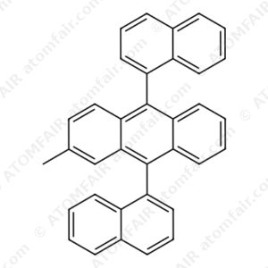 2-Methyl-9,10-di(naphthalen-1-yl)anthracene (CAS: 863497-34-1)