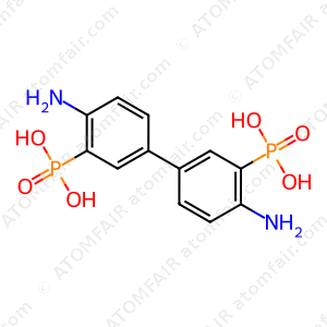 (4,4'-diamino-[1,1'-biphenyl]-3,3'-diyl)bis(phosphonic acid) (CAS: 2973311-05-4)