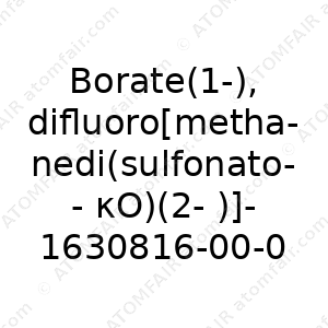 Borate(1-), difluoro[methanedi(sulfonato-κO)(2-)]-, lithium (1:1), (T-4) (CAS: 1630816-00-0)