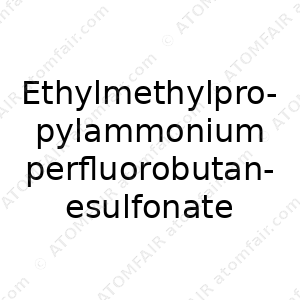 Ethylmethylpropylammonium perfluorobutanesulfonate, 99% (CAS: N/A)