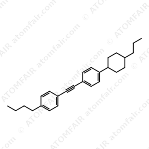 Benzene, 1-[(4-butylphenyl)ethynyl]-4-(4-propylcyclohexyl) (CAS: 133856-95-8)