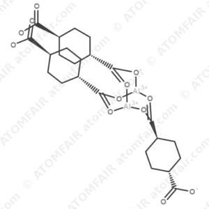 Tris[μ-[trans-1,4-cyclohexanedicarboxylato(2-)-κO1:κO′1]]dialuminum (CAS: 2387694-85-9)