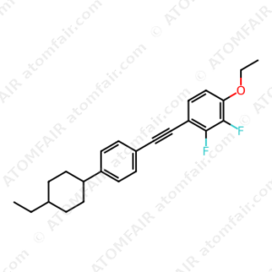 Benzene, 1-ethoxy-4-[2-[4-(trans-4-ethylcyclohexyl)phenyl]ethynyl]-2,3-difluoro (CAS: 1383449-83-9)