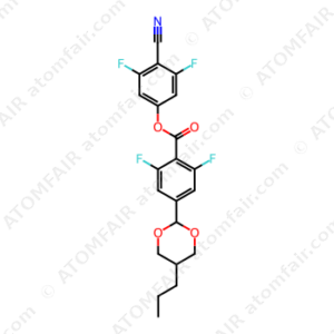4-Cyano-3,5-difluoropheny 2,6-difluoro-4(trans-5-propy-1,3-dioxan-2-yl)benzoate (CAS: 2763754-36-3)