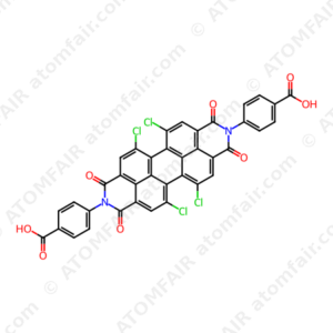 N,N'-Di-(4-benzoic acid)-1,2,6,7-tetrachloroperylene-3,4,9,10-tetracarboxylic acid diimide (CAS: 1103906-42-8)