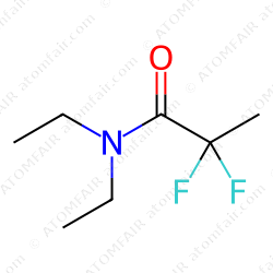 Propanamide, N,N-diethyl-2,2-difluoro- (9CI) (CAS: 583886-76-4)