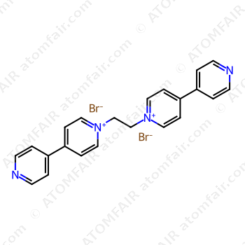 4,4'-Bipyridinium, 1,1''-(1,2-ethanediyl)bis-, dibromide (CAS: 81453-80-7)