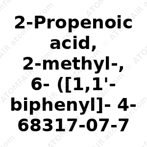 2-Propenoic acid, 2-methyl-, 6-([1,1'-biphenyl]-4-yloxy)hexyl ester (CAS: 68317-07-7)