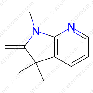 2,3-dihydro-1,3,3-trimethyl-2-methylene-1H-Pyrrolo[2,3-b]pyridine (CAS: 41450-85-5)