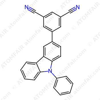 5-(9-Phenyl-9H-carbazol-3-yl)isophthalonitrile (CAS: 2234893-85-5)