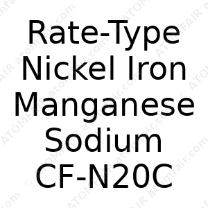 Rate-Type Nickel Iron Manganese Sodium CF-N20C (CAS: N/A)