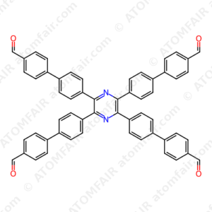 4',4''',4''''',4'''''''-(Pyrazine-2,3,5,6-tetrayl)tetrakis(([1,1'-biphenyl]-4-carbaldehyde)) (CAS: 2346577-92-0)