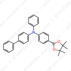 N-phenyl-N-(4-(4,4,5,5-tetramethyl-1,3,2-dioxaborolan-2-yl)phenyl)-[1,1'-biphenyl]-4-amine (CAS: 1338803-75-0)