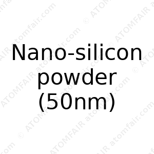 Nano-silicon powder (50nm) (CAS: N/A)