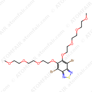 2,1,3-Benzothiadiazole, 4,7-dibromo-5,6-bis[2-[2-(2-methoxyethoxy)ethoxy]ethoxy] (CAS: 2291190-19-5)