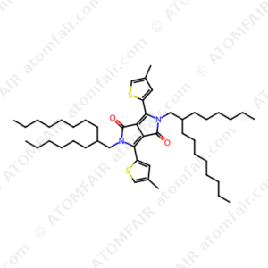 2,5-Bis(2-hexyldecyl)-3,6-bis(4-methylthiophen-2-yl)pyrrolo[3,4-c]pyrrole-1,4(2H,5H)-dione (CAS: 1429119-68-5)