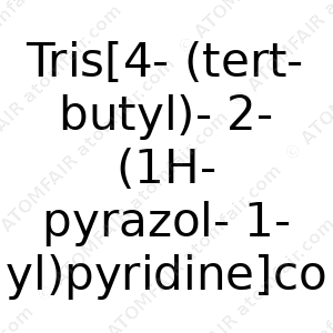 Tris[4-(tert-butyl)-2-(1H-pyrazol-1-yl)pyridine]cobalt(II) bis(hexafluorophosphate) (CAS: N/A)
