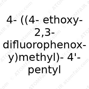4-((4-ethoxy-2,3-difluorophenoxy)methyl)-4'-pentyl-1,1'-bi(cyclohexane) (CAS: N/A)
