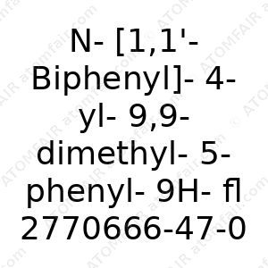 N-[1,1'-Biphenyl]-4-yl-9,9-dimethyl-5-phenyl-9H-fluoren-2-amine (CAS: 2770666-47-0)