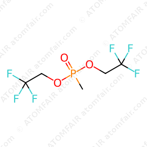 Bis(2,2,2-trifluoroethyl) methylphosphonate (CAS: 757-95-9)
