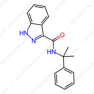1H-Indazole-3-carboxamide, N-(1-methyl-1-phenylethyl) (CAS: 1631075-21-2)
