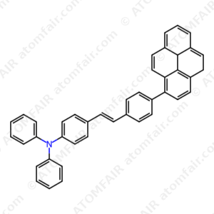 (E)-N,N-Diphenyl-4-(4-(pyren-1-yl)styryl)aniline (CAS: 2005434-89-7)