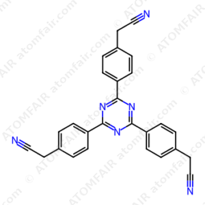 2,2',2''-((1,3,5-triazine-2,4,6-triyl)tris(benzene-4,1-diyl))triacetonitrile (CAS: 2813239-98-2)