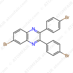6-bromo-2,3-bis(4-bromophenyl)quinoxaline (CAS: 1204705-18-9)