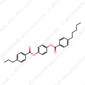 4-Pentylbenzoic acid 4-[(4-propylbenzoyl)oxy]phenyl ester (CAS: 199540-45-9)