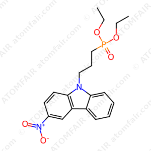 9-(3-Diethoxyphosphorylpropyl)-3-nitrocarbazole (CAS: 1240244-40-9)