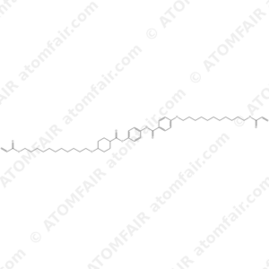 4-(11-acryloyloxy-undecyloxy)-benzoic acid 4-[4-(11-acryloyloxy-undecyloxy)-cyclohexanecarbonyloxy]-phenyl ester (CAS: 914919-81-6)