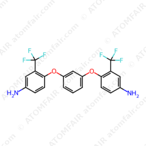 1,3-bis(2-trifluoromethyl-4-aminophenoxy)phenyl (CAS: 302325-34-4)