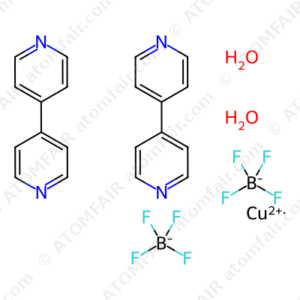 [Cu-(bpy)(BF4)2(H2O)2](bpy) (CAS: 854623-98-6)