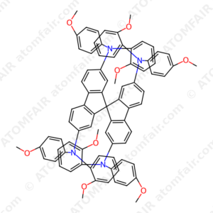 N2 ,N2' ,N7 ,N7'-Tetrakis(2-methoxyphenyl)-N2 ,N2' ,N7 ,N7'- tetrakis(4-methoxyphenyl)-9,9'-spirobi[fluorene]-2,2',7,7'- tetraamine (CAS: 1628961-22-7)