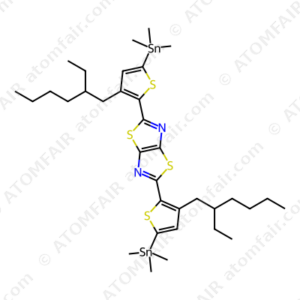 Thiazolo[5,4-d]thiazole, 2,5-bis[3-(2-ethylhexyl)-5-(trimethylstannyl)-2-thienyl] (CAS: 1294515-68-6)