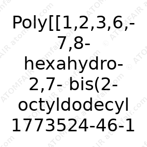 Poly[[1,2,3,6,7,8-hexahydro-2,7-bis(2-octyldodecyl)- 1,3,6,8-tetraoxobenzo[lmn][3,8]phenanthroline-4,9-diyl]- (3,3'-difluoro[2,2'-bithiophene]-5,5'-diyl)] (CAS: 1773524-46-1)