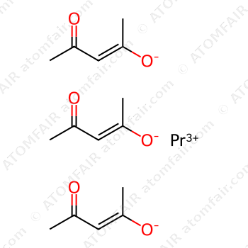 Praseodymium(III) acetylacetonate (99.9%-Pr) (RED) (CAS: 14553-09-4)