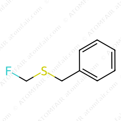 Benzene, [[(fluoromethyl)thio]methyl] (CAS: 2924-74-5)