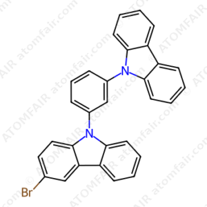 9-(3-(9H-Carbazol-9-yl)phenyl)-3-bromo-9H-carbazole (CAS: 1296229-23-6)