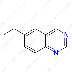 6-isopropylquinazoline (CAS: 1059158-62-1)